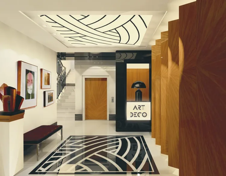 Art Deco - gdyński apartamentowiec AB Investment nawiązujący do architektury międzywojennej. 