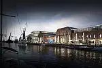 Nowy tzw. waterfront będzie się składał z odrestaurowanych starych budynków oraz planowanych nowych, które uzupełnią zabudowę linii brzegowej.