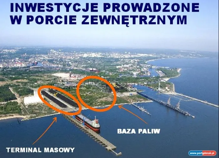 Terminal Naftowy w Gdańsku docelowo będzie pierwszym w Polsce hubem morskim o pojemności magazynowej 700 tys. m sześc.