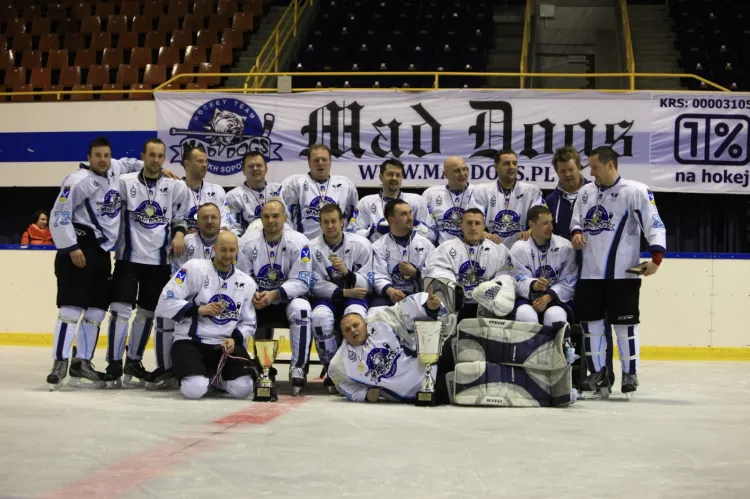 Mad Dogs Sopot - zwycięzcy Trójmiejskiej Ligi Hokejowej.