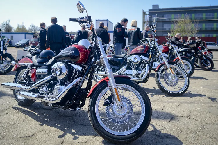 22 motocykle legendarnej marki przyjechały w sobotę do Trójmiasta...