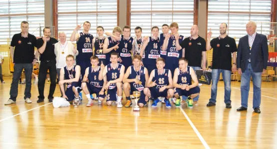 Koszykarze GTK Gdynia drugi rok z rzędu sięgnęli po mistrzostwo Polski juniorów do lat 18.