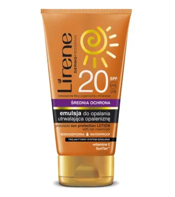 Emulsja do opalania SPF 20 - Lirene