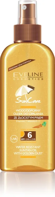 Wodoodporny olejek do opalania - Eveline