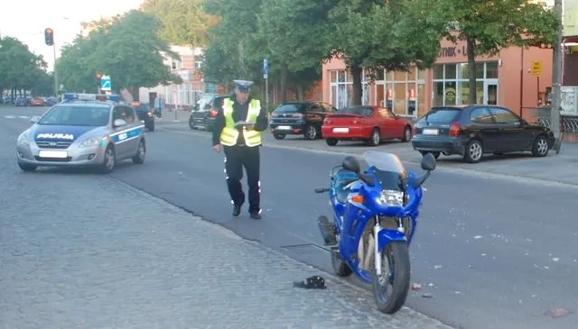 Najpoważniejszy w ostatnich dniach wypadek z udziałem motocyklisty miał miejsce w Gdańsku w poniedziałek. Potrącony przez motocykl pieszy zmarł.