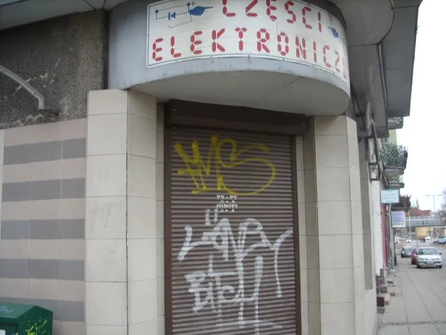 Graffiti we Wrzeszczu.