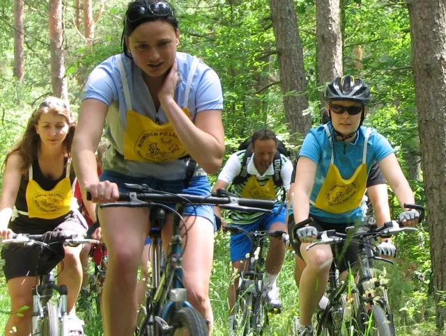 Migawki z I Rajdu Rowerowego po Lasach Nadleśnictwa Wielbark