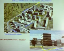 Przykładowa możliwość zagospodarowania terenu po uchwaleniu planu zagospodarowania.