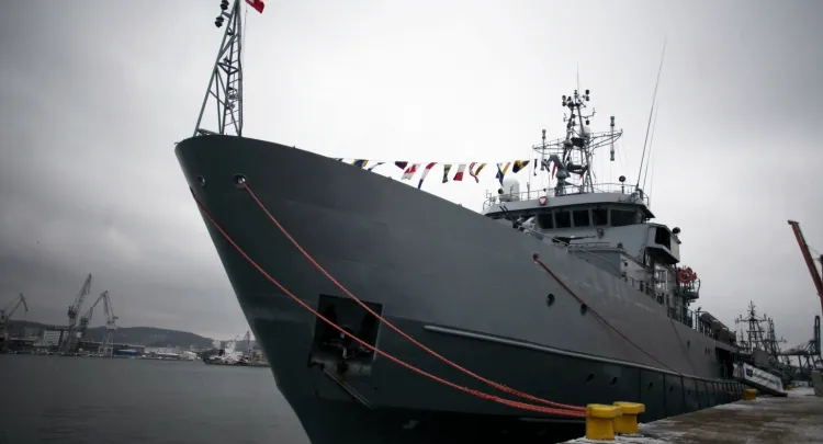 Jednym z okrętów udostępnionych zwiedzającym będzie ORP Xawery Czernicki.