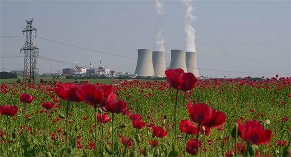Elektrownia jądrowa w czeskim Temelinie.