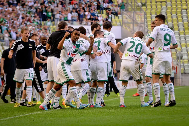 Piłkarze Lechii mieli w sobotę olbrzymie powody do radości. 