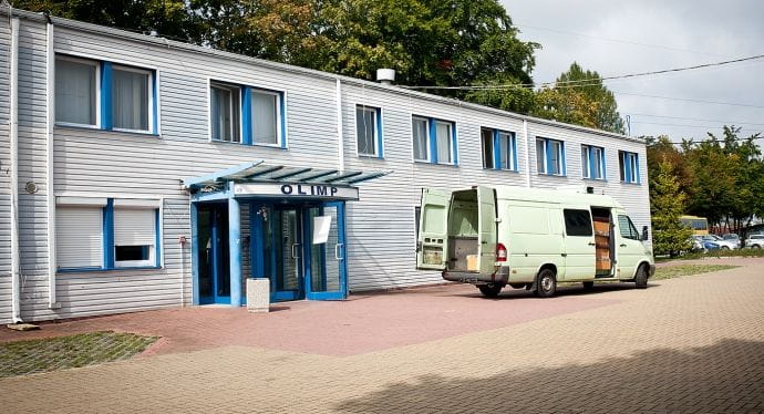 Hotel Olimp od dłuższego czasu był pusty. Kiedyś zdarzało się, że służył jako miejsce pobytu dla przyjeżdżających do Gdyni drużyn.
