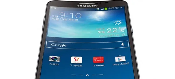 Kształt telefonu Samsung Galaxy Round umożliwia zastosowanie kilku przyjaznych użytkownikowi rozwiązań.
