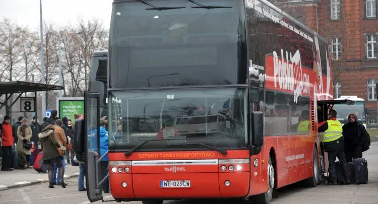 Podróż z Gdańska do Wrocławia Polskim Busem zajmie 8,5 h.