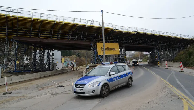Od wtorku kierowcy pojadą dwoma pasami ul. Rakoczego w rejonie budowy Pomorskiej Kolei Metropolitalnej.