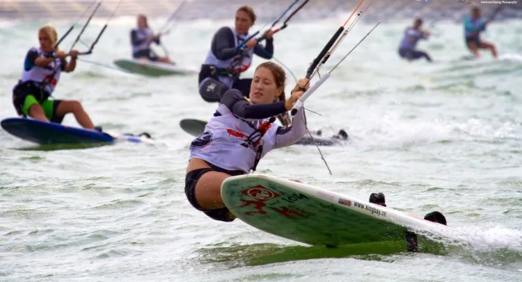 Agnieszka Bilska udanie zakończyła swój pierwszy sezon po przesiadce z windsurfingu na "kajta".