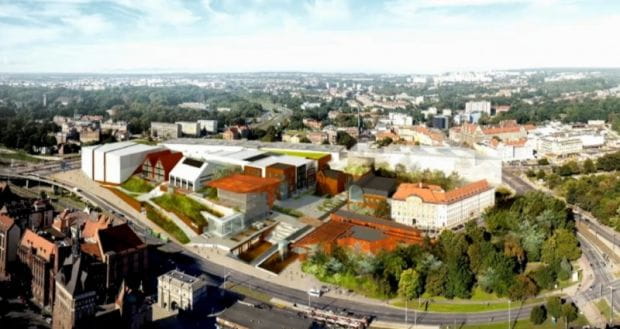 Wizualizacja zabudowy Targu Siennego i Rakowego zaprezentowana kilka dni temu podczas czatu internetowego z mieszkańcami.