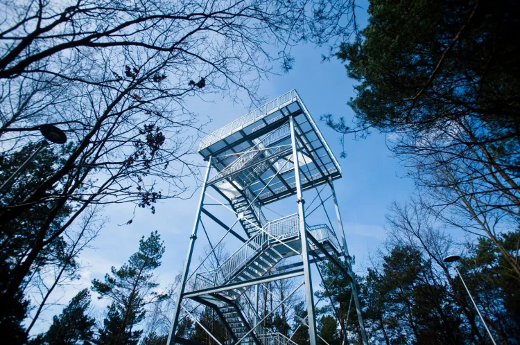 Oddana w tym roku do użytku wieża widokowa na Kozaczej Górze w dzielnicy Ujeścisko.