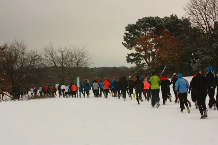 Zimowa aura nie odstraszyła biegaczy, którzy ponownie licznie stawili się na cotygodniowym Parkrun Gdańsk.