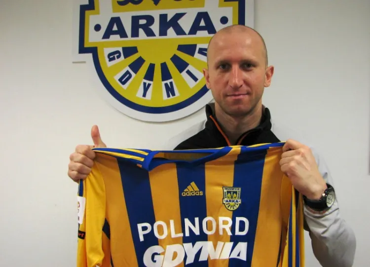 Sławomir Cienciała podpisał z Arką umowę ważną do końca sezonu.