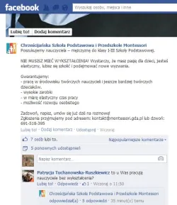 Ogłoszenie o zatrudnieniu nauczyciela bez wykształcenia zaskoczyło nie tylko czytelników trojmiasto.pl.