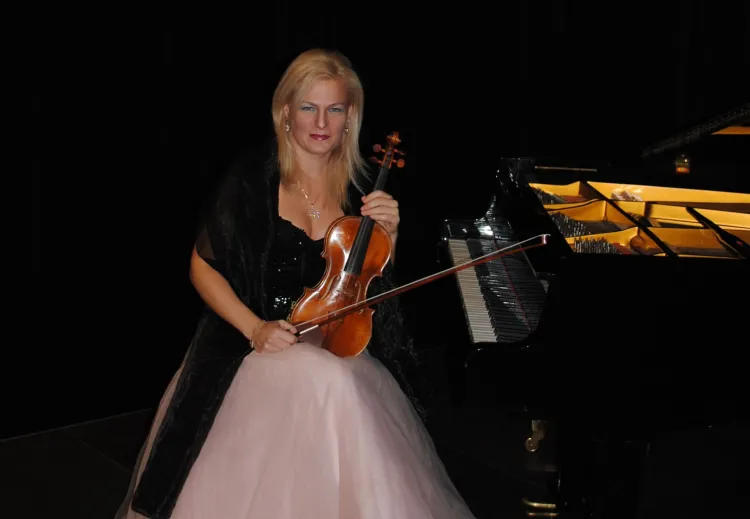 Natalia Walewska, koncertmistrz Orkiestry Polskiej Filharmonii Bałtyckiej. 