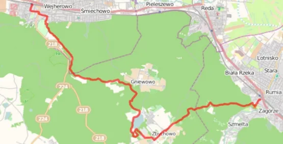 Kliknij na mapę i zapoznaj się ze szczegółami trasy