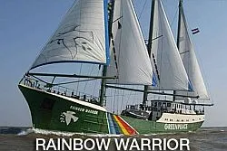Oryginalny Rainbow Warrior.