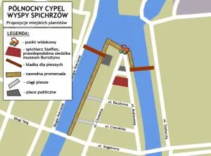 Tak planiści widzą zagospodarowanie północnego cypla wyspy.
