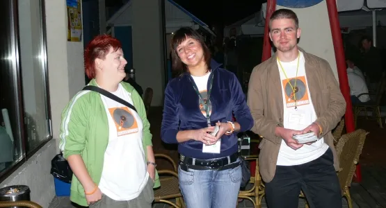 Partyworkerów można spotkać w pięciu sopockich klubach. Nz. Justyna Rozbicka pierwsza z lewej.