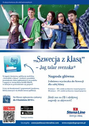 Weź udział w konkursie "Szwecja z klasą" i wygraj wycieczkę do Karlskrony.