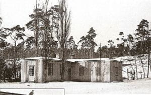 Budynek przy plaży w Bohnsack - lata 30. XX wieku.