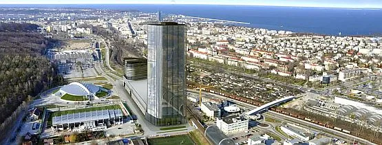 Kompleks Panorama stanie pomiędzy Halą Gdynia a kompleksem biurowym Łużycka Office Park.