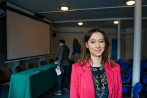 Agata Sotomska, koordynatorka Filmoteki Szkolnej. 