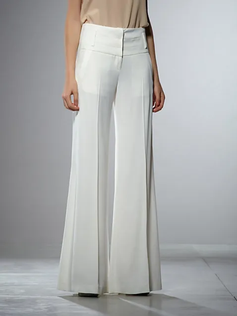 Patrizia Pepe, eleganckie, szerokie spodnie, 1145 zł.