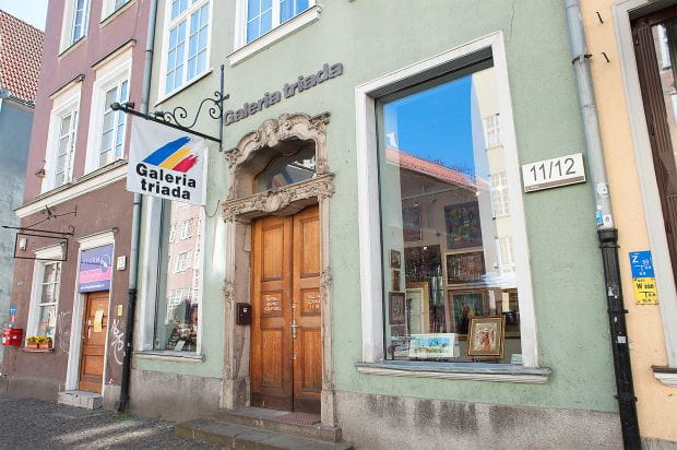 Galeria Triada znajduje się w Gdańsku przy ulicy Piwnej. 