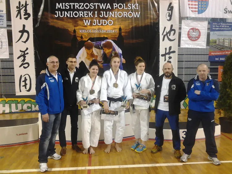 Medalistki KU AZS AWFiS mistrzostw Polski juniorów.