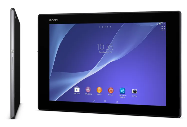 Jednym z wyróżników nowej generacji tabletów są ekrany o rozdzielczości bliskiej 4K. Na zdjęciu tablet Sony Xperia Z2.