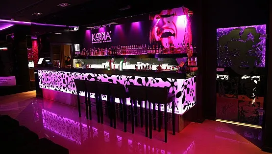 Wnętrza klubu muzycznego Koka Music Club