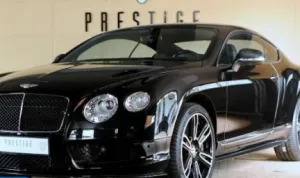 Bentley to najdroższe auto znalezione w naszej bazie ogłoszeń.
