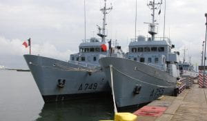 Francuskie okręty szkoleniowe pojawiły się w gdyńskim porcie ostatnio w 2008 roku.
