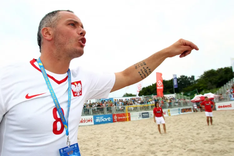 Trener Bogusław Saganowski postara się poprowadzić reprezentację Polski do zwycięstwa w turnieju w Sopocie.