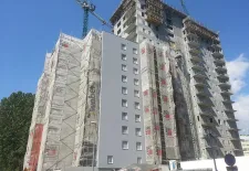 Budowa Czwartego Żagla osiągnęła w czerwcu stan surowy.