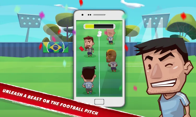 Playsoft w jeden weekend stworzył grę na urządzenia mobilne opartą na incydencie z meczu Urugwaj-Włochy.