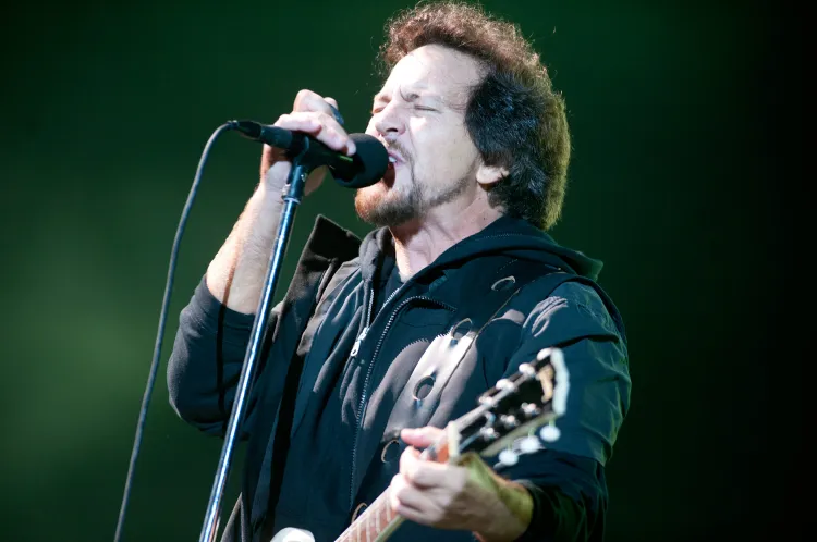 Eddie Vedder to jeden z najpotężniejszych głosów muzyki rockowej.