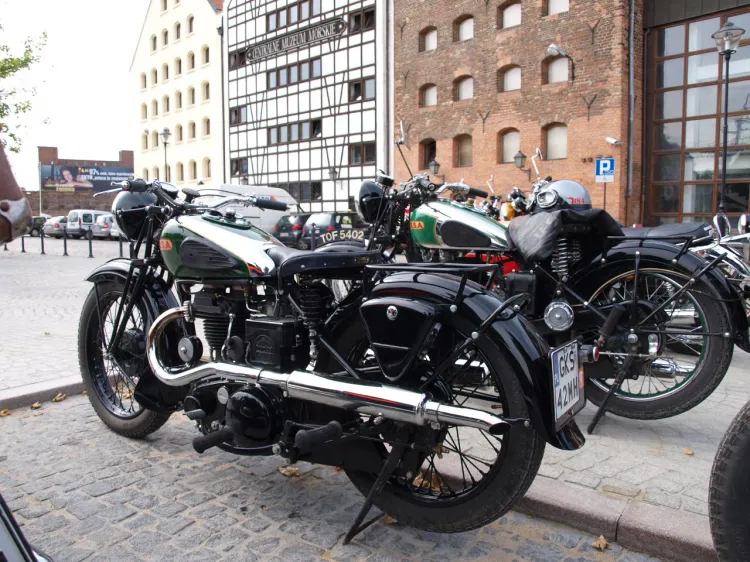 Takie motocykle brały udział w ubiegłorocznej, szóstej edycji "Drogi Kaszubskiej".