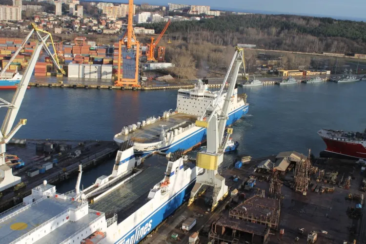 Szkolenia to szansa na znalezienie lepszej pracy - np. w jednym z bałtyckich portów.
