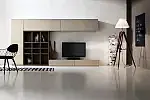 Kolekcja Obi Home pozwala połączyć otwartą biblioteczkę z funkcją RTV w jednej, spójnej aranżacji (Formanowa). 