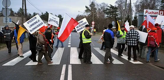 14 Listopada mieszkańcy Banina i Rębiechowa protestowali przeciwko zamknięciu ul. Słowackiego. Teraz już wiadomo, że nic to nie dało.
