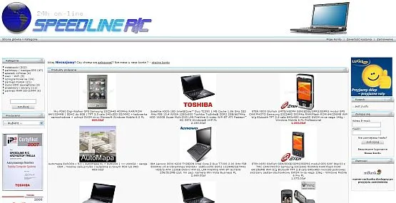 Sklep Speedline R/C wciąż działa w sieci i przyjmuje zamówienia na elektronikę użytkową..